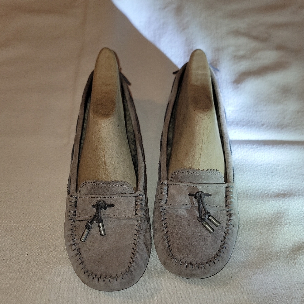 UGG Gray Suede Woman's Loafer US Size 7.5